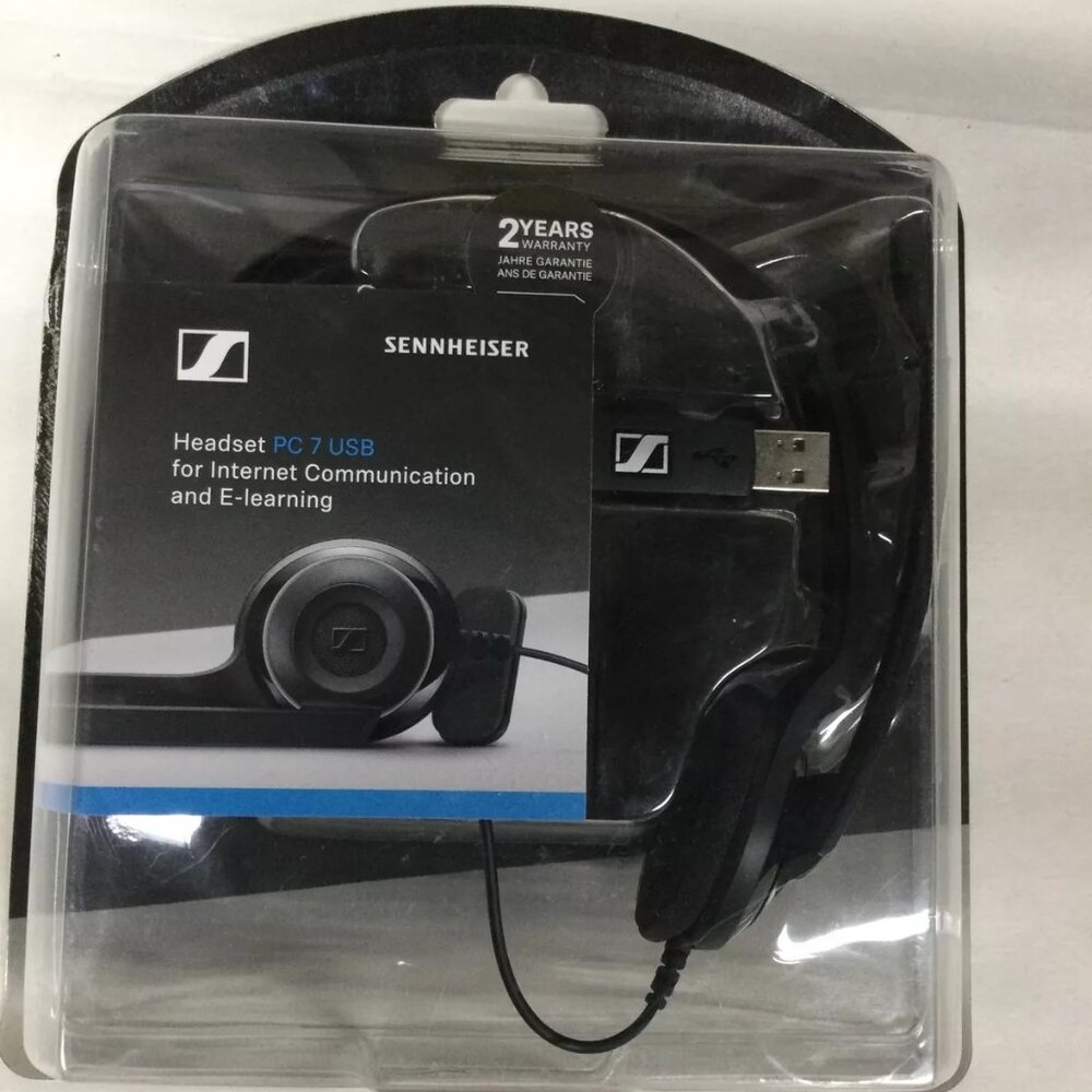 Sennheiser Consumer Audio PC 7 USB - Mono USB Headset for PC and MAC New Sealed